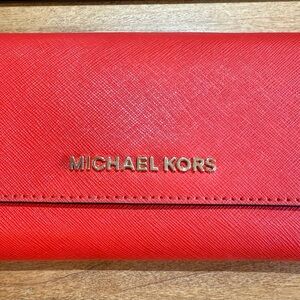 Michael Kors Scarlet Clutch